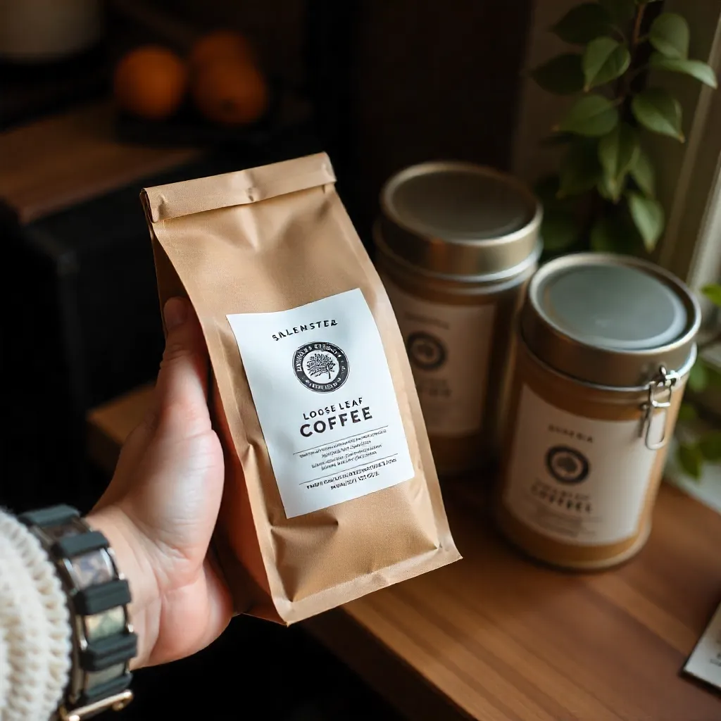 Tea and coffee presentation